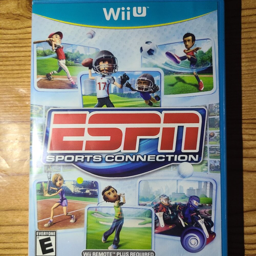 ESPN Sports Connection Nintento Wii U Game (no manual)